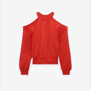Zara Cut Out Sweatshirt